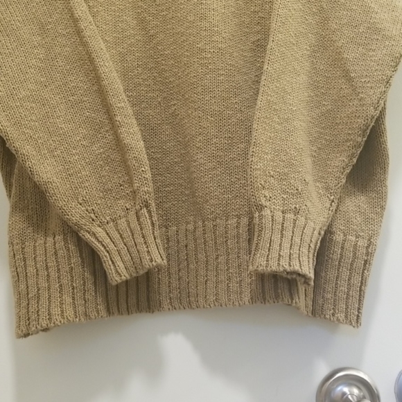 Jenni Kayne Cruise Cocoon Crewneck Sweater Safari Tan Small/Med Oversized! EUC! - Picture 7 of 12